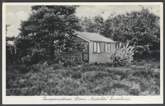 17763 Gezicht op een zomerhuisje op het kampeercentrum Doorn - Austerlitz bij Doorn.